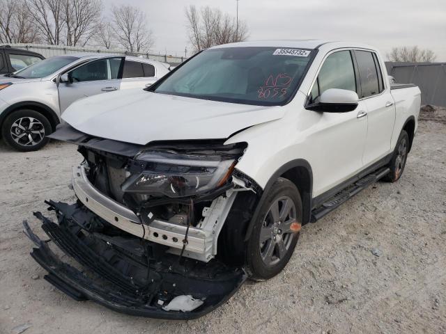 5FPYK3F78LB008055 - 2020 HONDA RIDGELINE WHITE photo 2