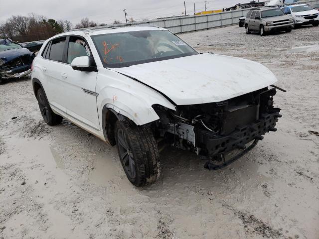 1V25E2CA5LC227189 - 2020 VOLKSWAGEN ATLAS CROS WHITE photo 1