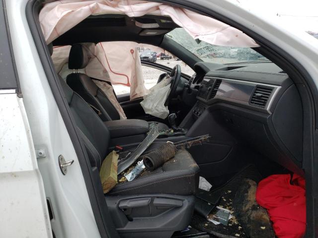 1V25E2CA5LC227189 - 2020 VOLKSWAGEN ATLAS CROS Белый фото 5