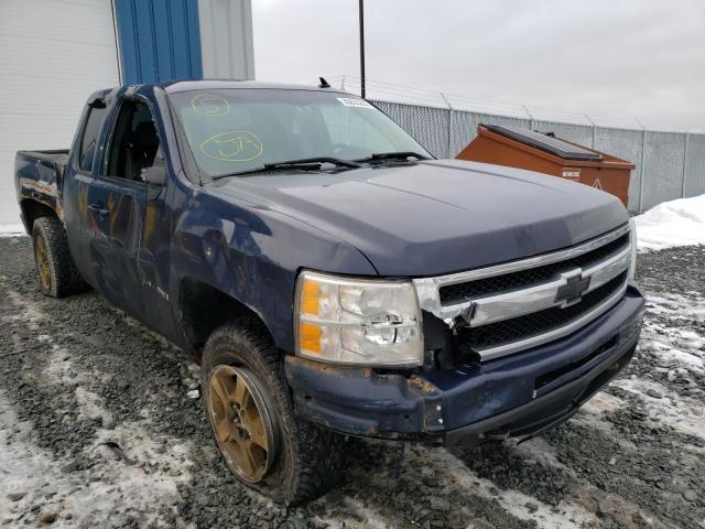 1GCEK19079Z182121 - 2009 CHEVROLET SILVERADO BLACK photo 1