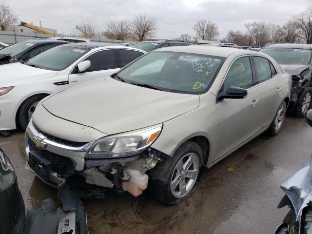 1G11B5SLXEF291638 - 2014 CHEVROLET MALIBU LS GOLD photo 2