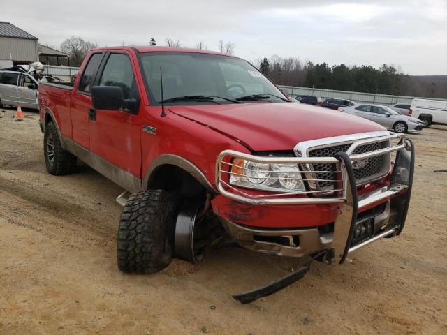 1FTPX14555NA11642 - 2005 FORD F150 RED photo 1