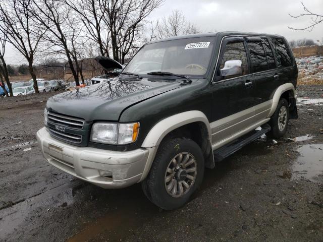 JACDS58X0Y7J13796 - 2000 ISUZU TROOPER S GREEN photo 2