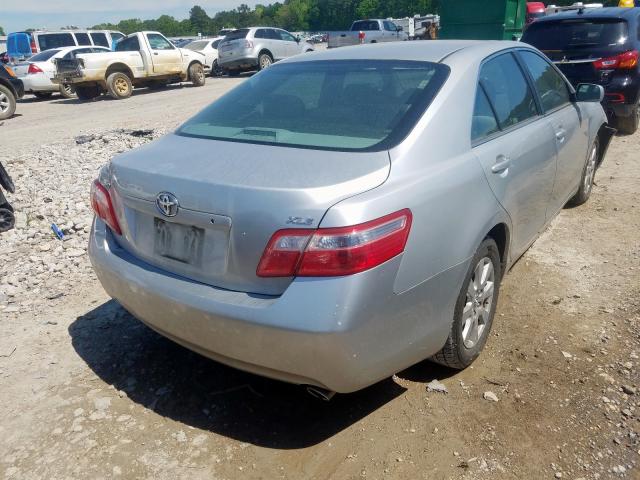 4T1BE46K17U122021 - 2007 TOYOTA CAMRY CE SILVER photo 4