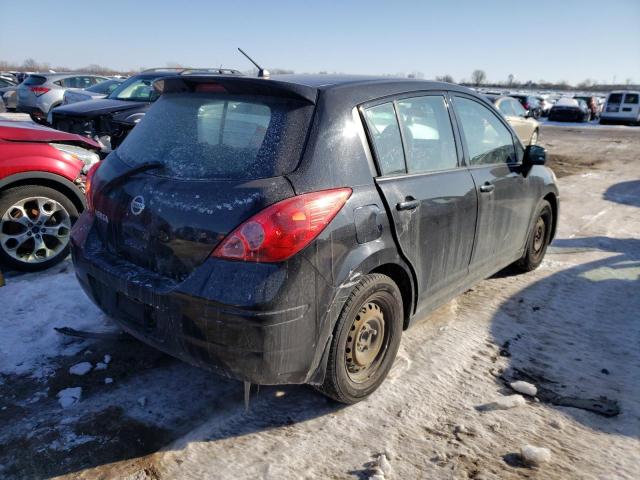 3N1BC13E89L398459 - 2009 NISSAN VERSA BLACK photo 3