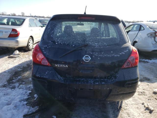 3N1BC13E89L398459 - 2009 NISSAN VERSA BLACK photo 6