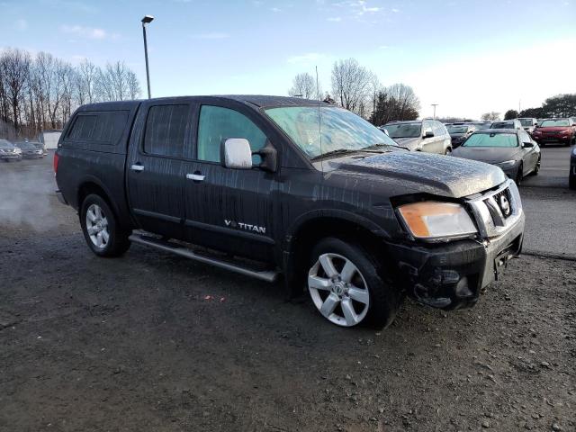 1N6AA0EC5BN306229 - 2011 NISSAN TITAN S BLACK photo 4