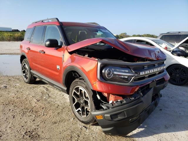 3FMCR9B68NRD13759 - 2022 FORD BRONCO RED photo 1