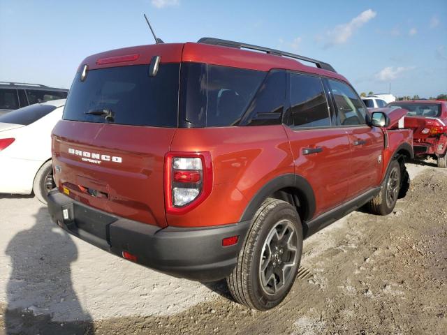 3FMCR9B68NRD13759 - 2022 FORD BRONCO RED photo 4