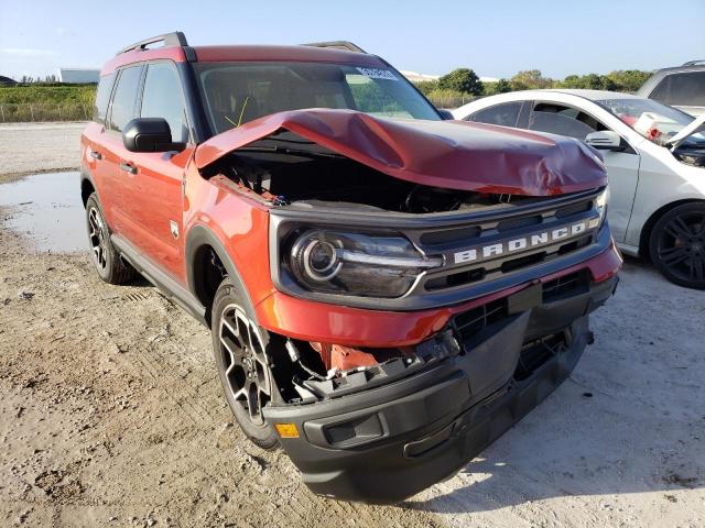 3FMCR9B68NRD13759 - 2022 FORD BRONCO RED photo 9