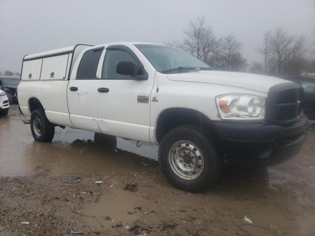 3D7KS28A28G189730 - 2008 DODGE RAM 2500 S WHITE photo 4