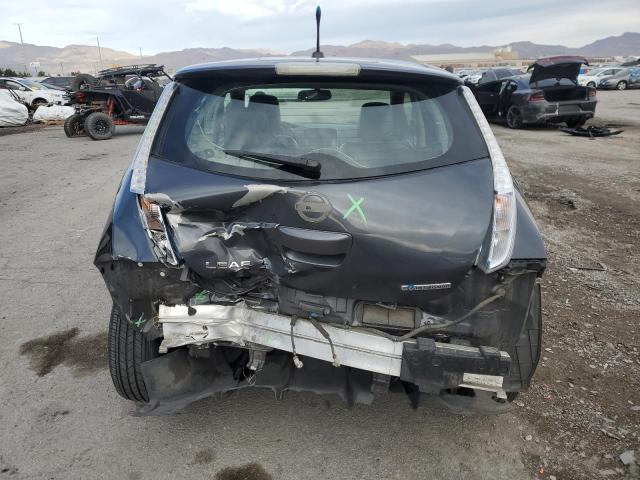 1N4AZ0CP4DC404691 - 2013 NISSAN LEAF S GRAY photo 6