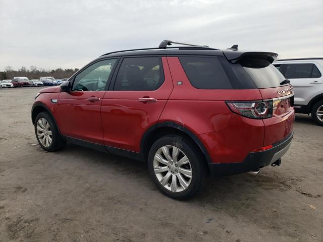 SALCT2BG9GH546942 - 2016 LAND ROVER DISCOVERY RED photo 2