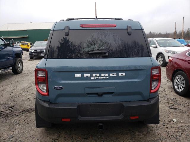 3FMCR9B61NRD65962 - 2022 FORD BRONCO SPO BLUE photo 6