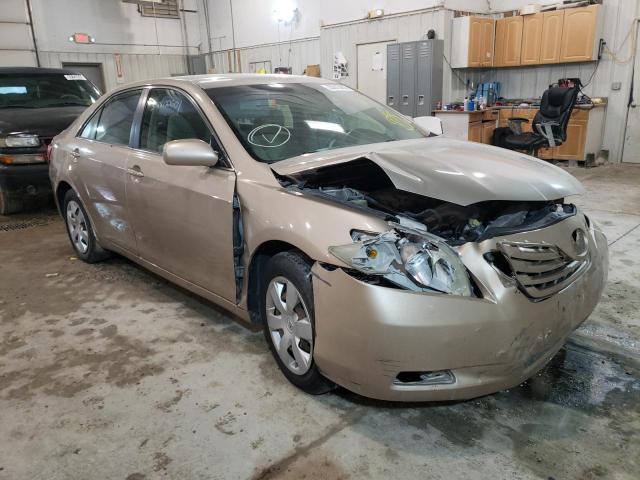 4T1BE46K78U242018 - 2008 TOYOTA CAMRY CE GOLD photo 1