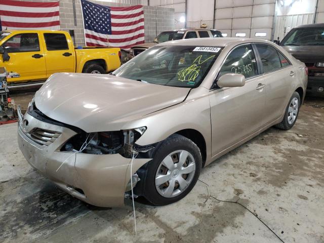 4T1BE46K78U242018 - 2008 TOYOTA CAMRY CE GOLD photo 2