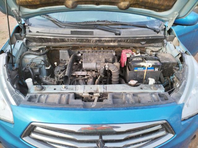 ML32F3FJ6HHF16844 - 2017 MITSUBISHI MIRAGE G4 ლურჯი ფოტო 11