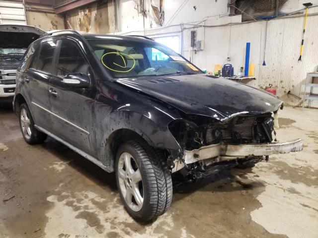 4JGBB22E48A387175 - 2008 MERCEDES-BENZ ML 320 CDI BLACK photo 1