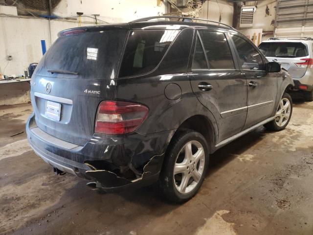 4JGBB22E48A387175 - 2008 MERCEDES-BENZ ML 320 CDI BLACK photo 4