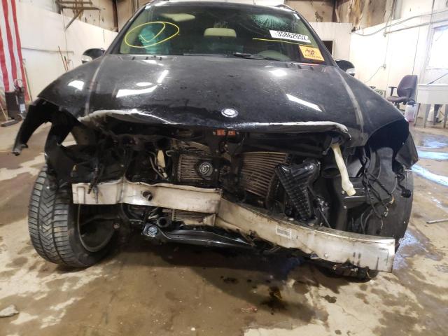 4JGBB22E48A387175 - 2008 MERCEDES-BENZ ML 320 CDI BLACK photo 9