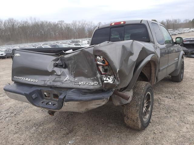 5TBBT44174S443638 - 2004 TOYOTA TUNDRA ACC GRAY photo 4