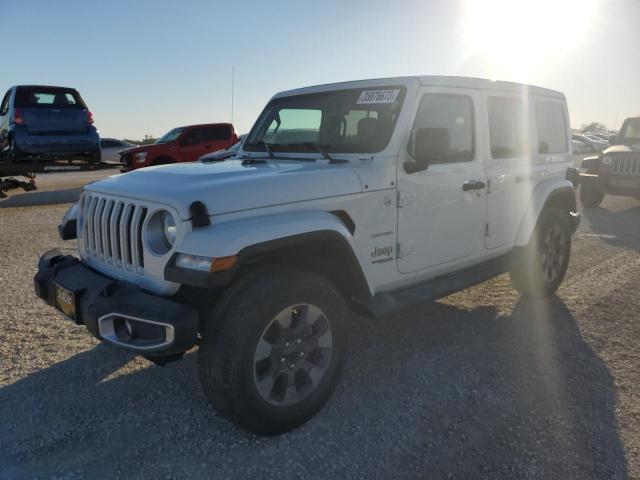 1C4HJXEG0KW527339 - 2019 JEEP WRANGLER U WHITE photo 1