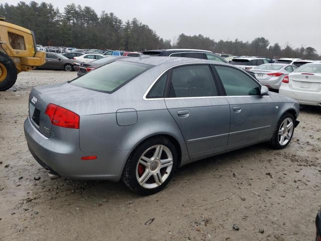 WAUDF78E36A162455 - 2006 AUDI A4 2.0T QU SILVER photo 3