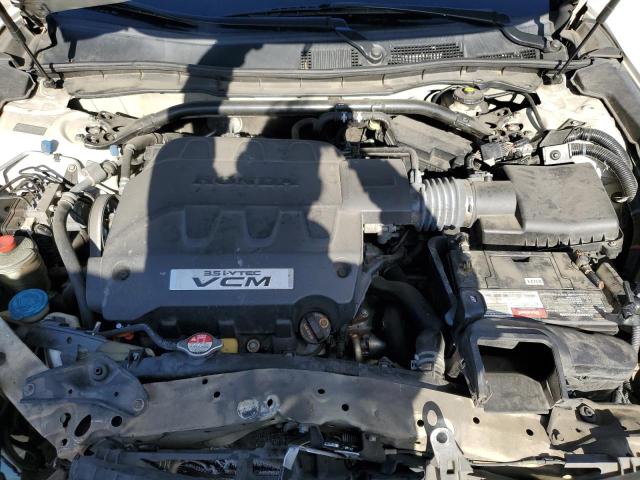 5J6TF2H54AL010595 - 2010 HONDA ACCORD CRO WHITE photo 11