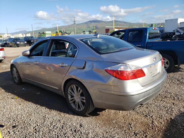 KMHGC4DF5BU113154 - 2011 HYUNDAI GENESIS 4. SILVER photo 2