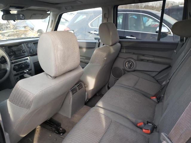 1J8HG48K86C337706 - 2006 JEEP COMMANDER 银色 照片 10