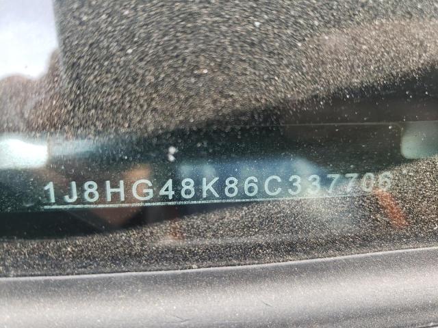 1J8HG48K86C337706 - 2006 JEEP COMMANDER 银色 照片 12