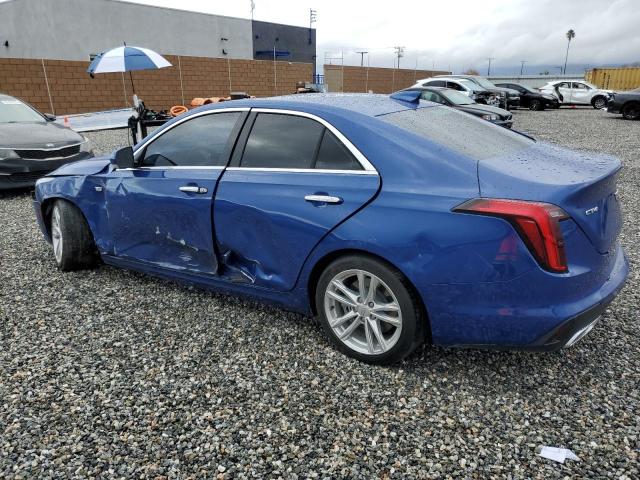 1G6DJ5RK9M0127421 - 2021 CADILLAC CT4 LUXURY BLUE photo 2