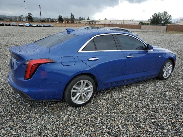 1G6DJ5RK9M0127421 - 2021 CADILLAC CT4 LUXURY BLUE photo 3