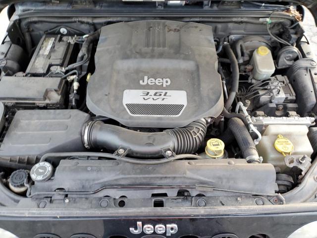 1C4AJWBG7DL501857 - 2013 JEEP WRANGLER S BLACK photo 12