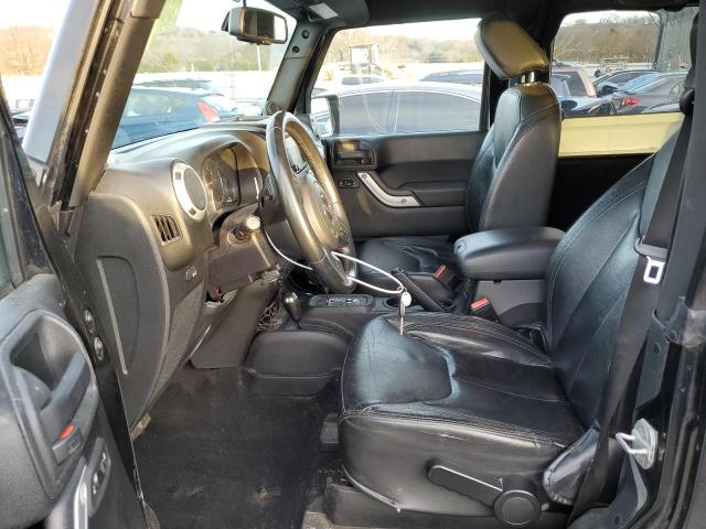 1C4AJWBG7DL501857 - 2013 JEEP WRANGLER S BLACK photo 7