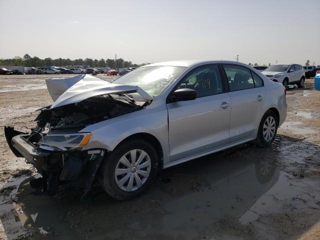 3VW2K7AJ8EM248386 - 2014 VOLKSWAGEN JETTA BASE 银色 照片 2