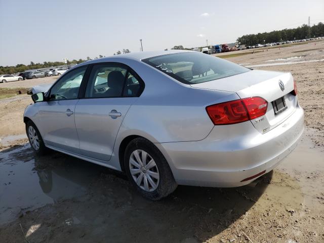 3VW2K7AJ8EM248386 - 2014 VOLKSWAGEN JETTA BASE 银色 照片 3