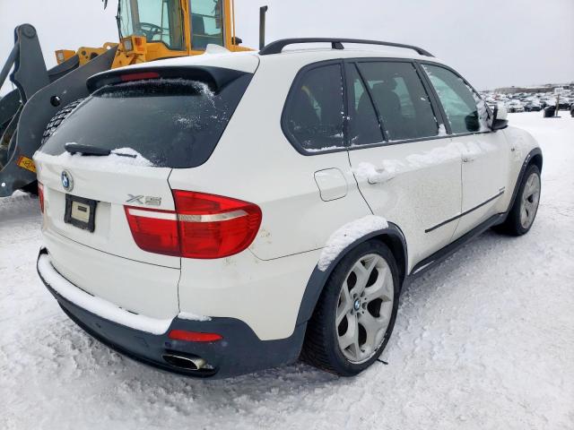 5UXFE83569L168818 - 2009 BMW X5 XDRIVE4 WHITE photo 4