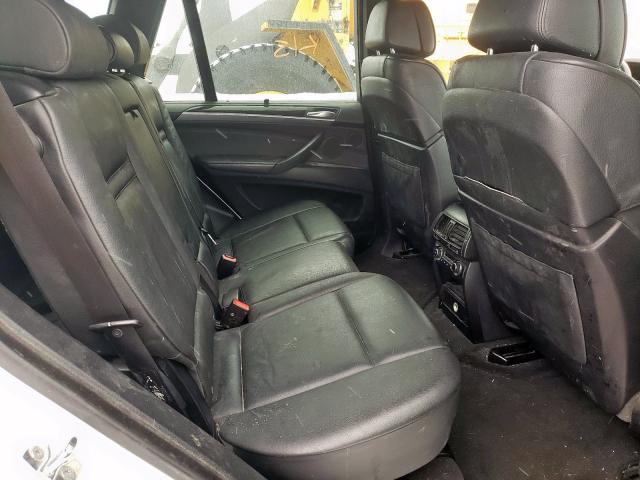 5UXFE83569L168818 - 2009 BMW X5 XDRIVE4 Weiß Foto 6