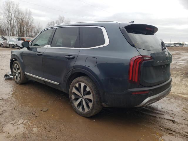 5XYP34HC2LG058976 - 2020 KIA TELLURIDE GRAY photo 2