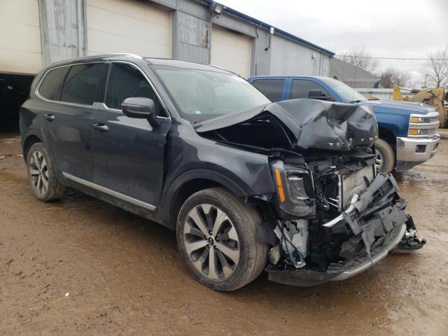 5XYP34HC2LG058976 - 2020 KIA TELLURIDE GRAY photo 4