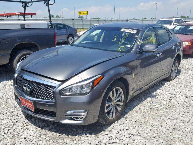 JN1BY1AR0FM561355 - 2015 INFINITI Q70 3.7 BLACK photo 2