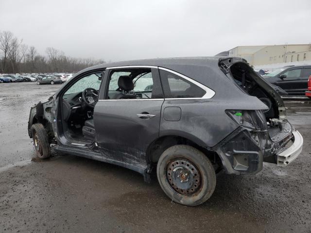 5FRYD4H89EB047754 - 2014 ACURA MDX ADVANC GRAY photo 2
