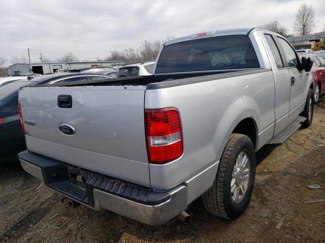 1FTPX12V77FB52910 - 2007 FORD F150 SILVER photo 4