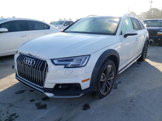 WA18NAF41HA180271 - 2017 AUDI A4 ALLROAD WHITE photo 2