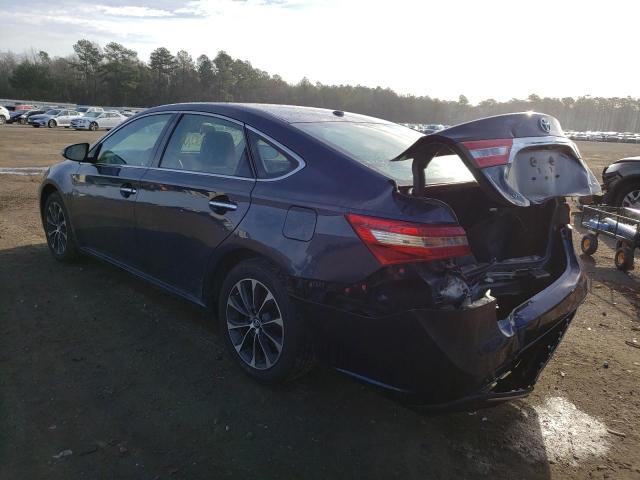 4T1BK1EB8JU283630 - 2018 TOYOTA AVALON XLE BLUE photo 3