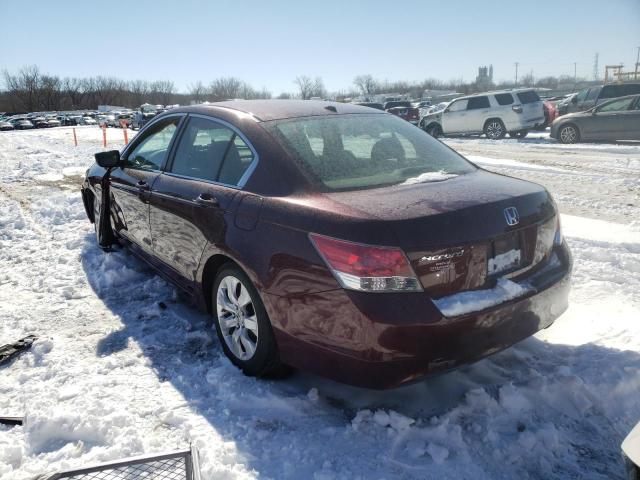 1HGCP2F80AA074615 - 2010 HONDA ACCORD EXL RED photo 3