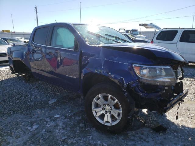 1GCGSCE35G1222938 - 2016 CHEVROLET COLORADO L BLUE photo 1