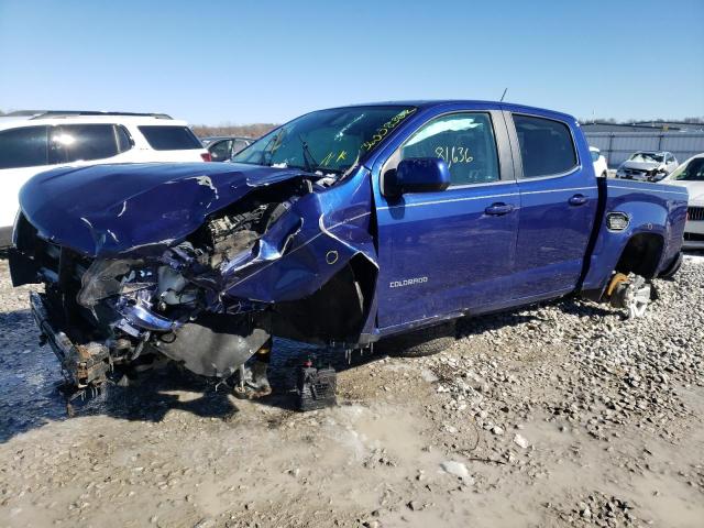 1GCGSCE35G1222938 - 2016 CHEVROLET COLORADO L BLUE photo 2