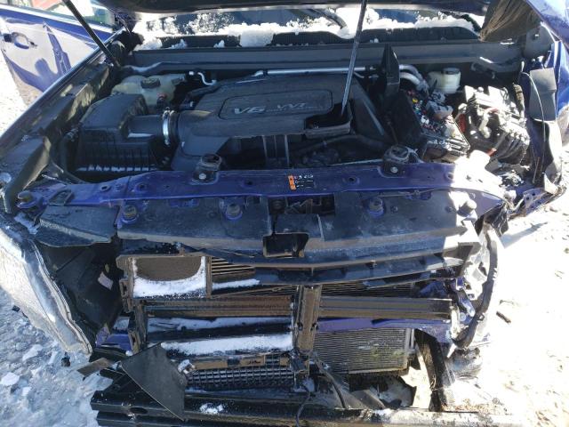 1GCGSCE35G1222938 - 2016 CHEVROLET COLORADO L BLUE photo 7